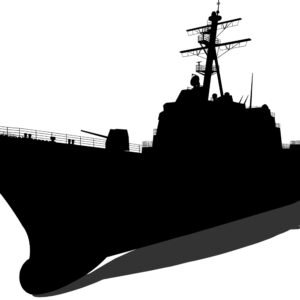 3D Model of Arleigh Burke-class Destroyer