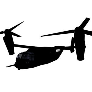 3D Model of Boeing V-22 Osprey
