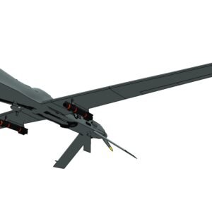3D Model of General Atomics RQ-1A Predator Drone