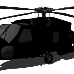 3D Model of Sikorsky SH-60 Seahawk