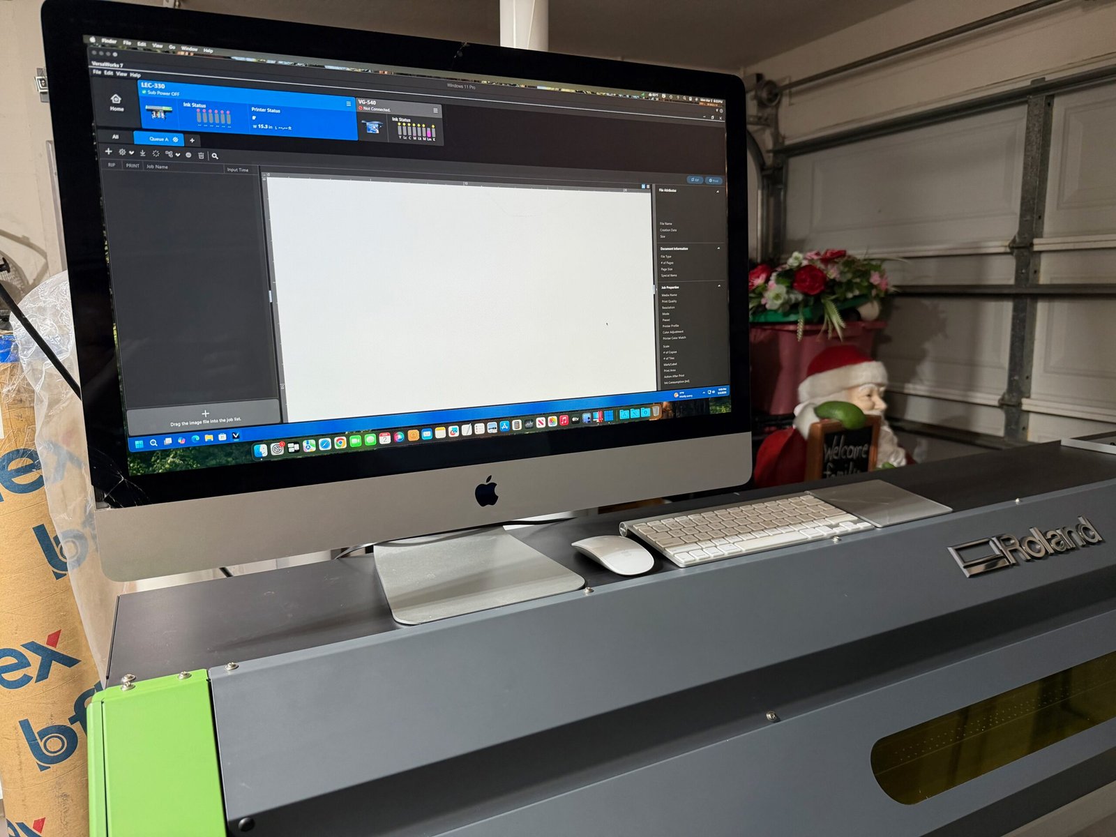 Roland Printer LEC-330 VersaUV Print & Cut - 30" Wide Format +1 Year Support - Image 2