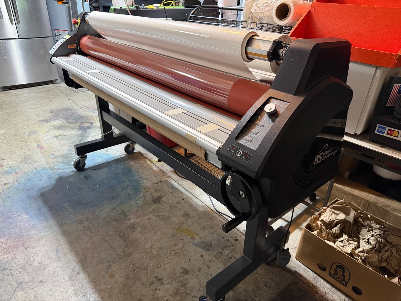Royal Sovereign Sigmont 65H Heat Assist Cold Roll Laminator