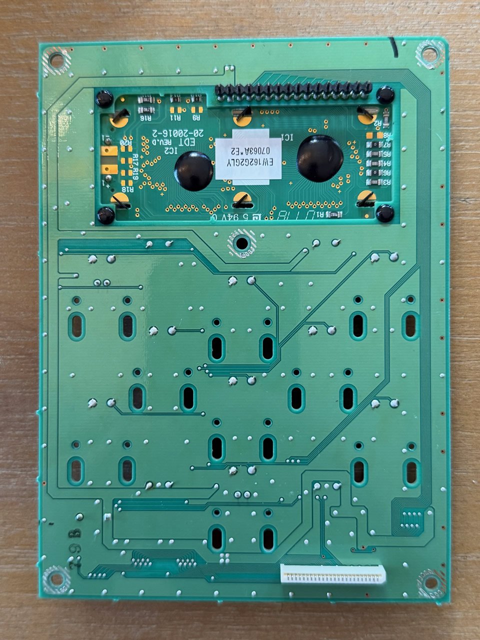 Control Panel Board, Roland VP-300 VP-540, W700461210 - Image 2